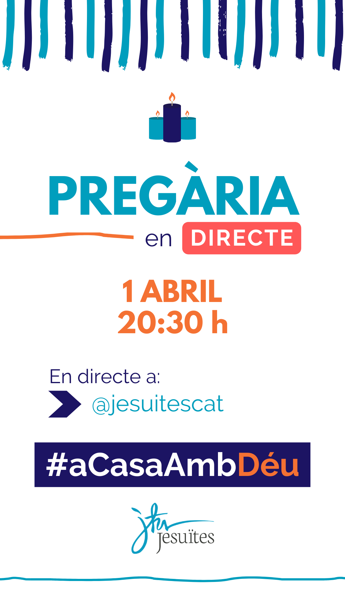 Pregària en directe 20:30