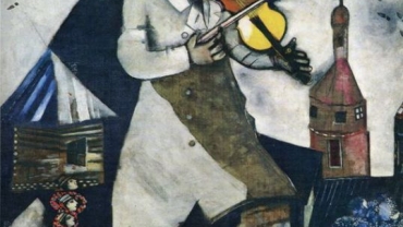 Chagall: &quot;El violinista&quot; (1912)