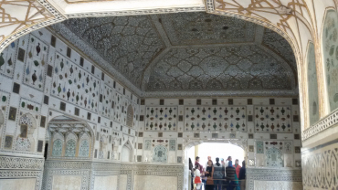 L'habitació dels miralls del fortí d'Amber (Jaipur, Rajastan)