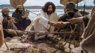 Menjant peix amb Jesús