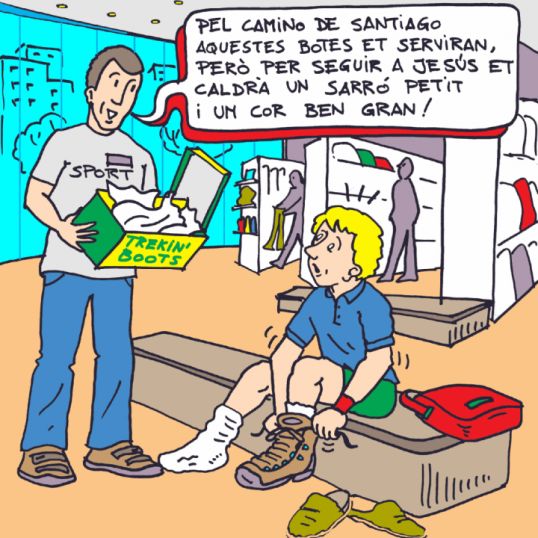 Si vols fer el camí...