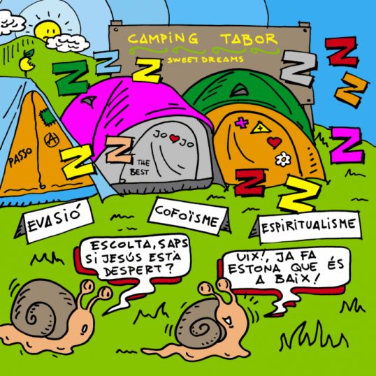 Les tres tendes