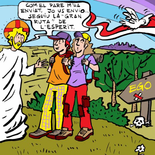 Segueix al GR de l'esperit